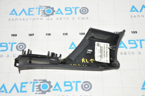 Upper left rear pillar trim Tesla Model S 12-20 pre-rest, type 2, black