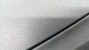 Console central armrest Mercedes C-class W205 15-21 leather black, scratches, broken mount