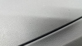 Console central armrest Mercedes C-class W205 15-21 leather black, scratches, broken mount