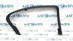 Door trim inner upper rear left BMW 5 F10 11-16 without curtain, black