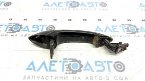 Door handle outer rear left BMW 5 F10 10-16 backlight, keyless, chrome