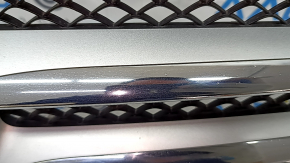 Radiator grill assembly grill Mercedes C-class W205 15-18 with emblem, without camera, sand