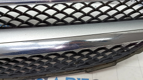 Radiator grill assembly grill Mercedes C-class W205 15-18 with emblem, without camera, sand