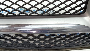Radiator grill assembly grill Mercedes C-class W205 15-18 with emblem, without camera, sand