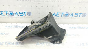 The air duct of the additional radiator, right, BMW 5 F10 14-16, has dried out