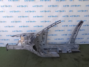Front right quarter Audi A4 B9 17- sawn off, with central pillar, silver, butt