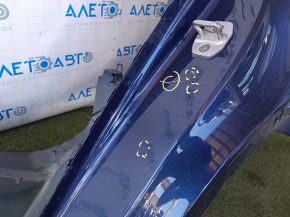 Quarter wing rear left BMW X3 G01 18 - sawn off, with central pillar, blue, butts
