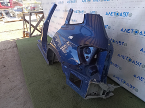 Quarter wing rear left BMW X3 G01 18 - sawn off, with central pillar, blue, butts