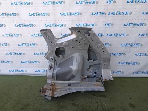 Quarter wing rear right Nissan Rogue 14-20 sawed off, silver, no sunset, pokes