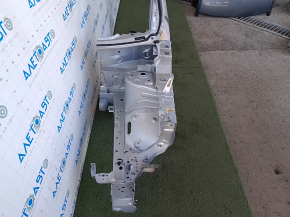 Front left quarter Nissan Rogue 14-20 sawed off, from the central pillar, silver