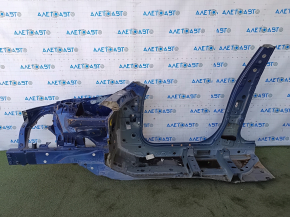 Front right quarter BMW X3 G01 18-21 sawed off, with central pillar, blue, non-standard