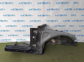 Front right quarter Dodge Challenger 09 - sawed off, black, dented, without stand