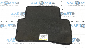 Carpet interior rear left Mercedes C-class W205 15-17 cloth black