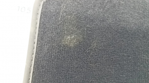 Carpet interior rear right Mercedes C-class W205 15-21 cloth black, for cleaning