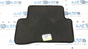 Carpet interior rear right Mercedes C-class W205 15-21 cloth black, for cleaning