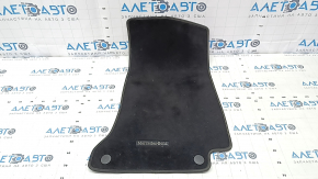 Carpet interior front right Mercedes C-class W205 15-21 cloth black, for cleaning
