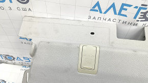 Rear shelf Mercedes C-class W205 15-21 gray without speakers and curtain, for cleaning, faded