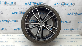 Set of wheels with tires R19 225/40 8J ET:27 R19 255/35 8 1/2J ET:40 BMW 3 G20 19-22 791M style, with sensors, curb, Pirelli P-Zero, front 5mm, rear 4mm