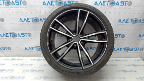 Set of wheels with tires R19 225/40 8J ET:27 R19 255/35 8 1/2J ET:40 BMW 3 G20 19-22 791M style, with sensors, curb, Pirelli P-Zero, front 5mm, rear 4mm
