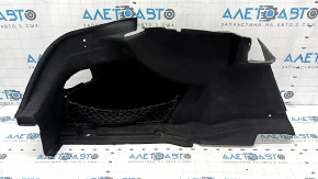 Left arch trim Mercedes C-class W205 300/400/450/43/63 15-21 black, without plug, missing mesh mount