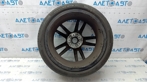 Set of wheels with tires R19 225/40 8J ET:27 R19 255/35 8 1/2J ET:40 BMW 3 G20 19-22 791M style, with sensors, curb, Pirelli P-Zero, front 5mm, rear 4mm