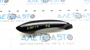 Door handle outer front right BMW 5 F10 09-16 backlight, keyless, chrome
