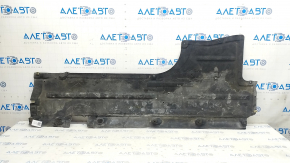 Left underbody protection BMW 5 F10 11-16 tears, worn