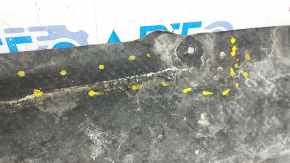 Left underbody protection BMW 5 F10 11-16 tears, worn