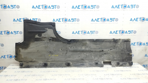 Right underbody protection BMW 5 F10 11-16 tears, worn