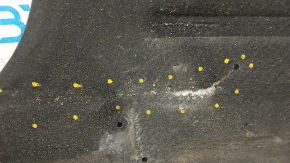 Right underbody protection BMW 5 F10 11-16 tears, worn