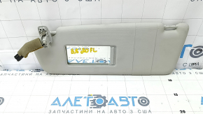 Left visor VW Passat 20-22 gray with backlight, without hook