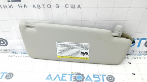 Left visor VW Passat 20-22 gray with backlight, without hook