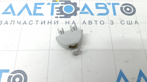 Driver's visor mounting hook VW Passat 20-22 gray