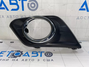 Left fog light frame Nissan Rogue 14-16