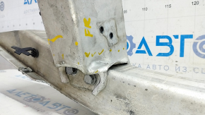 Front bumper reinforcement BMW 5 F10 11-16 dented, missing fragment