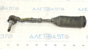 Steering rod with tip left BMW 5 F10 11-16 cracked boot