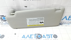 Right visor VW Passat 20-22 gray with backlight, without hook