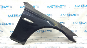 Front right wing BMW 5 F10 11-16 black 668, paint peeling