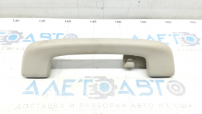 Ceiling handle rear left BMW 5 F10 11-16 beige oyster, scratches, broken mount