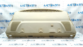 Rear shelf BMW F10 11-16 beige without curtain, under the sofa, needs cleaning, scratches, broken mount Used
