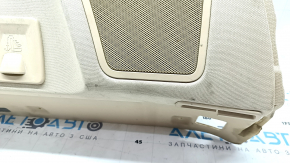 Rear shelf BMW F10 11-16 beige without curtain, under the sofa, needs cleaning, scratches, broken mount Used