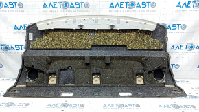 Rear shelf BMW F10 11-16 beige without curtain, under the sofa, needs cleaning, scratches, broken mount Used