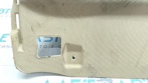 Rear shelf BMW F10 11-16 beige without curtain, under the sofa, needs cleaning, scratches, broken mount Used