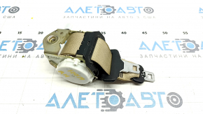 Seat belt rear central BMW 5 F10 11-16 beige