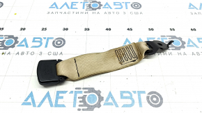 Rear center seat belt latch BMW 5 F10 11-16 beige