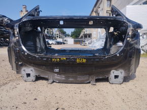 Rear panel Mazda 3 19- 4d, black, on the body