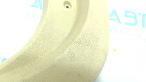 Front pillar trim lower left BMW 5 F10 11-16 beige oyster, scratch, broken mount