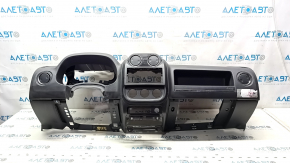 Torpedo front panel without AIRBAG Jeep Patriot 11-17 black scratches