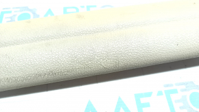 Door sill trim inner front left BMW 5 F10 11-16 beige oyster, scratches, broken fasteners