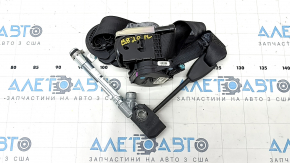 Driver's seat belt with tensioner VW Passat 20-22 black